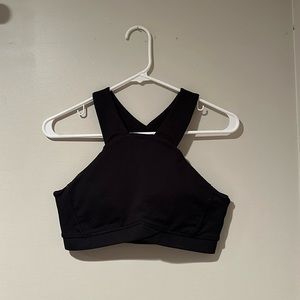 Fabletics Demi Lovato Sports Bra in Black Small